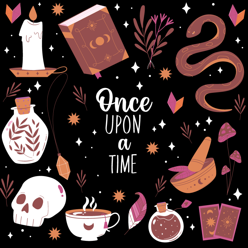 Tappeto vinile per bambini favola da favola - TenStickers