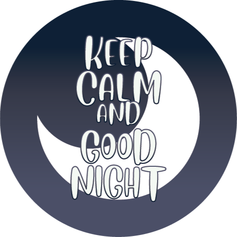 Tappeto vinile frase tranquilla, buonanotte - TenStickers
