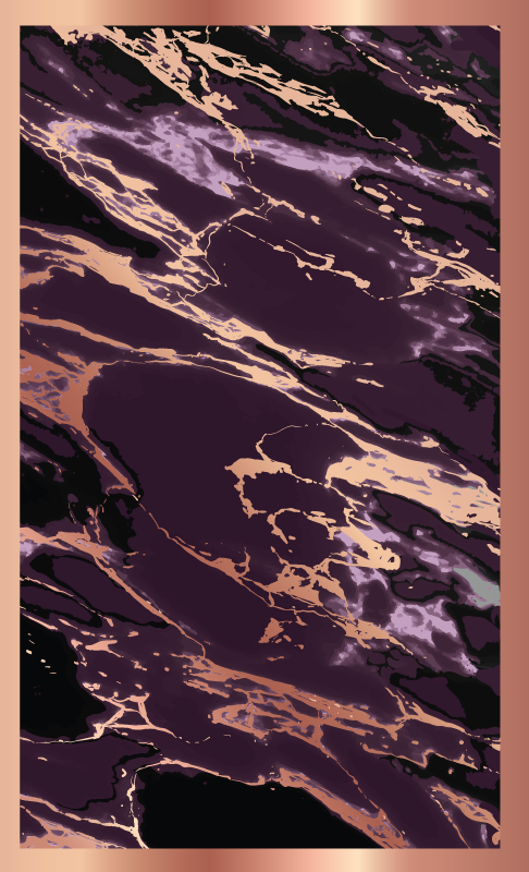 Tappeto vinile effetto marmo motivo marmorizzato - TenStickers