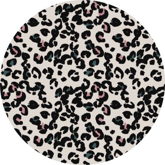 Tappeto in vinile leopardato - TenStickers
