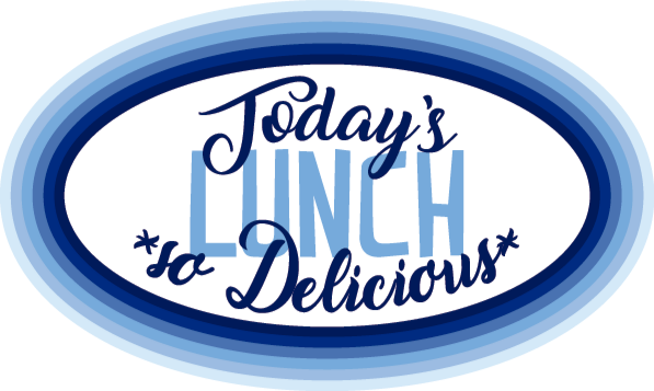 Tappeto in pvc con "today's lunch is delicious" - TenStickers