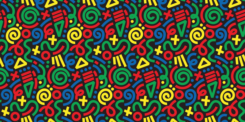 Tappeto vinile giochi modello di puzzle vibrante - TenStickers