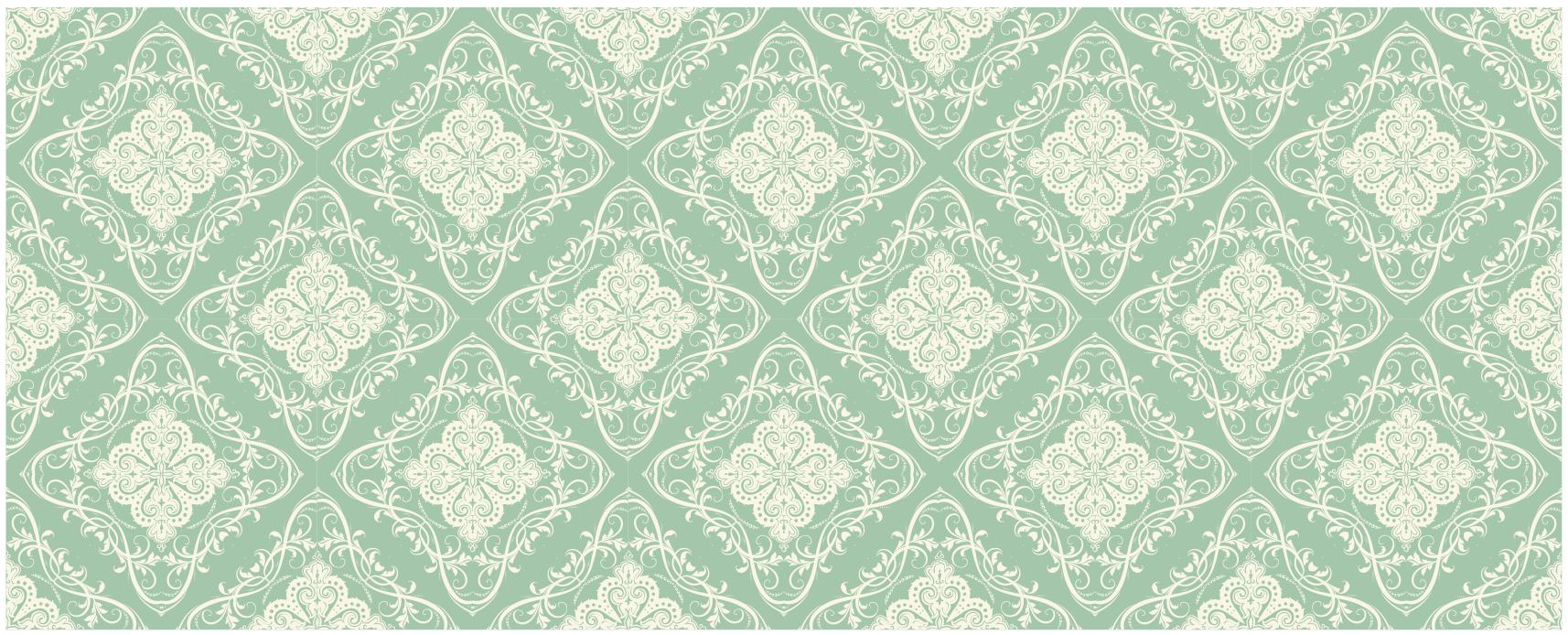 Tappeto vinile mosaico motivo ornamentale - TenStickers