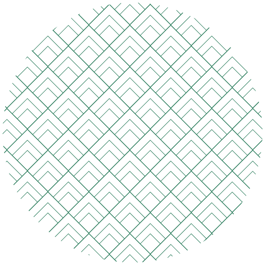 Tappeto vinile geometrico sovrapposizione linee - TenStickers