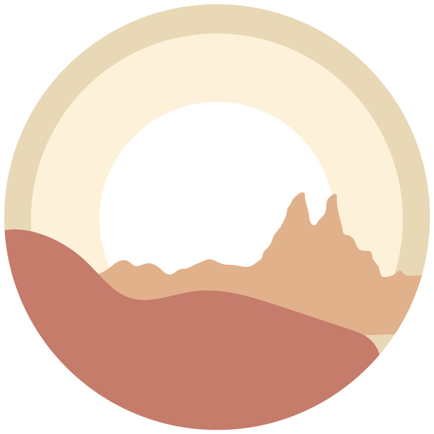 Tappeto vinile natura paesaggio minimalista - TenStickers