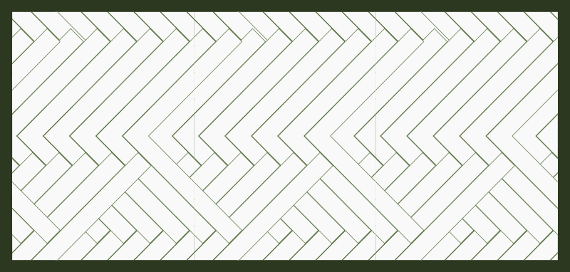 Tappeto pvc cucina runner da cucina chevron - TenStickers