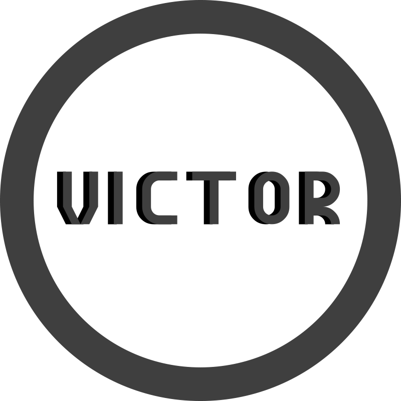 Tappeto vinile con nome monogramma personalizzato - TenStickers