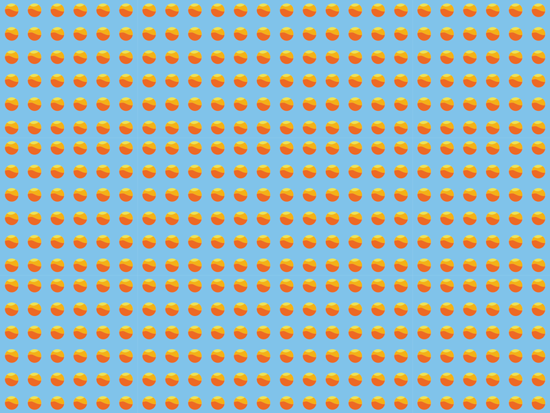 Tappeto vinile effetto legno modello di arance sole - TenStickers