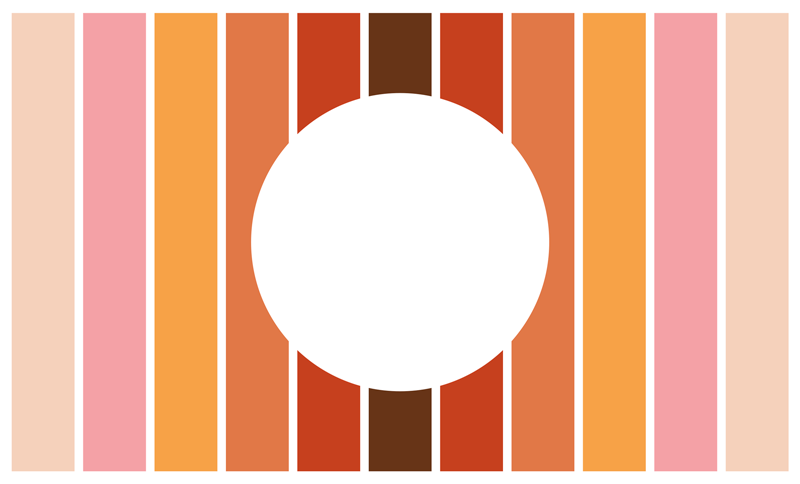 Tappeto vinile strisce disegno a strisce geometriche - TenStickers