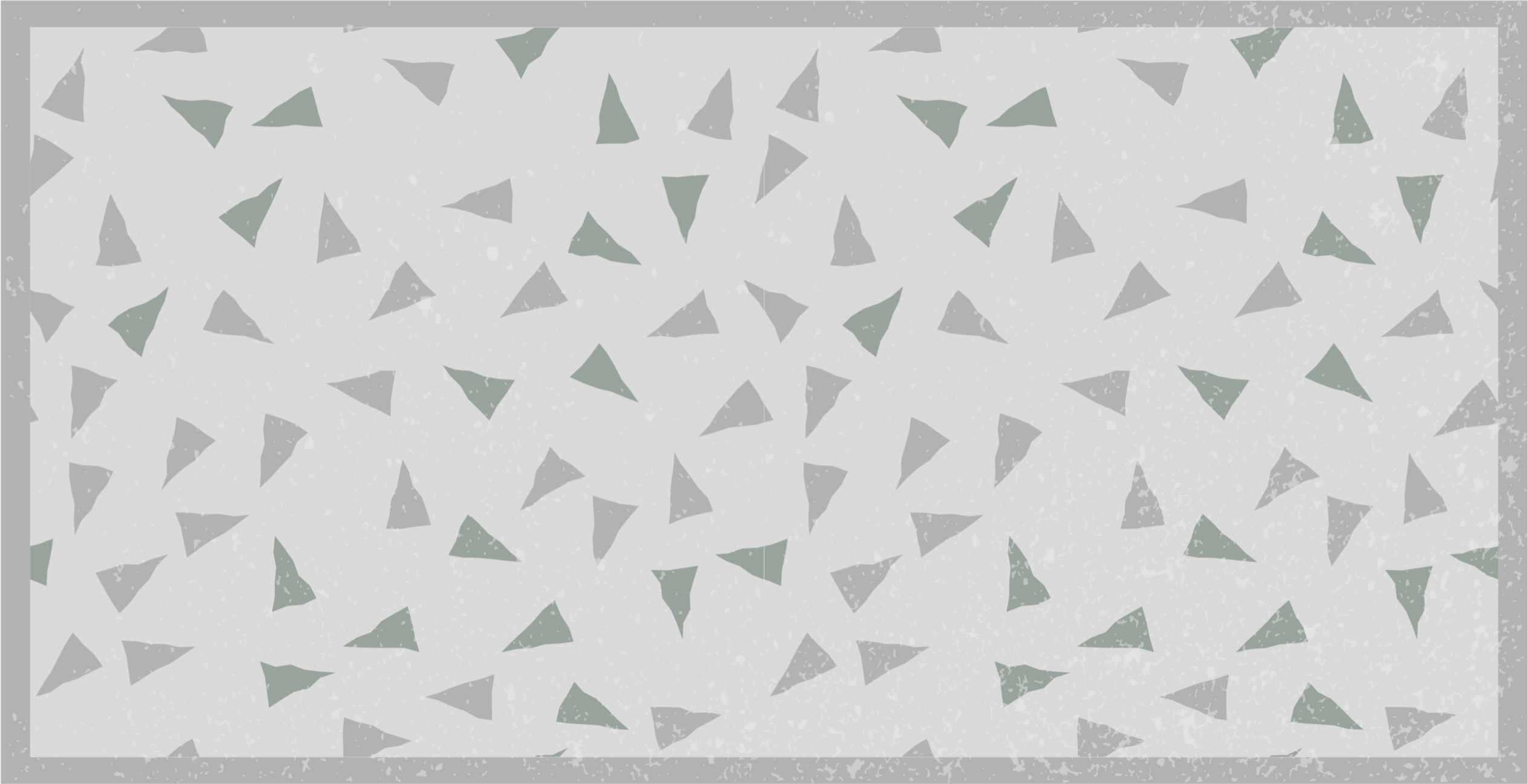 Tappeto vinile geometrico componenti triangolari - TenStickers