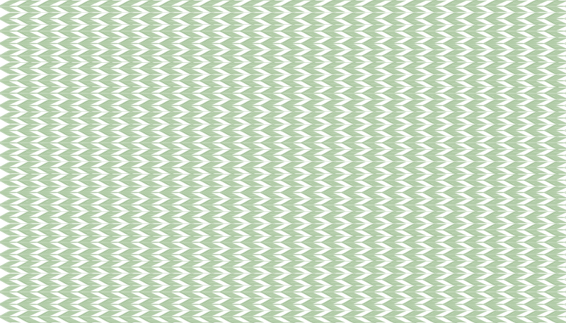 Tappeto vinile geometrico motivo a chevron verde - TenStickers