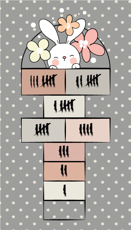 Tappeto vinile bebé gioco della campana - TenStickers