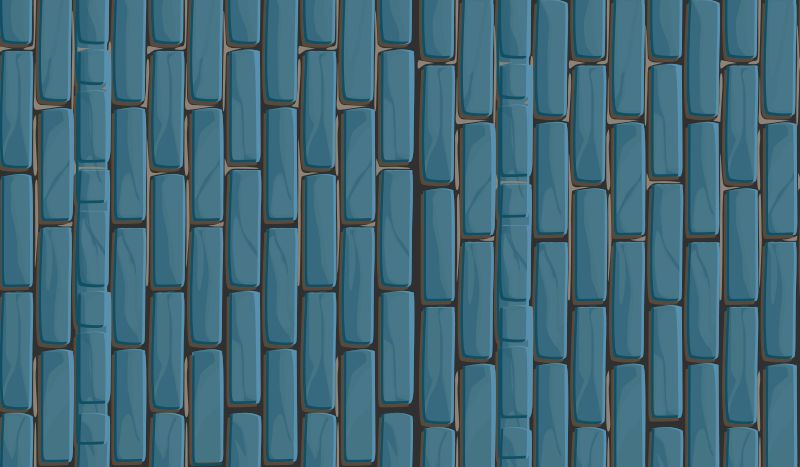 Tappeto vinile piastrelle modellazione dei mattoni - TenStickers