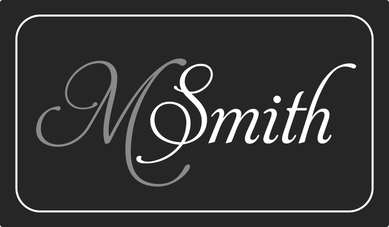 Tappeto vinile con nome monogramma personalizzabile - TenStickers