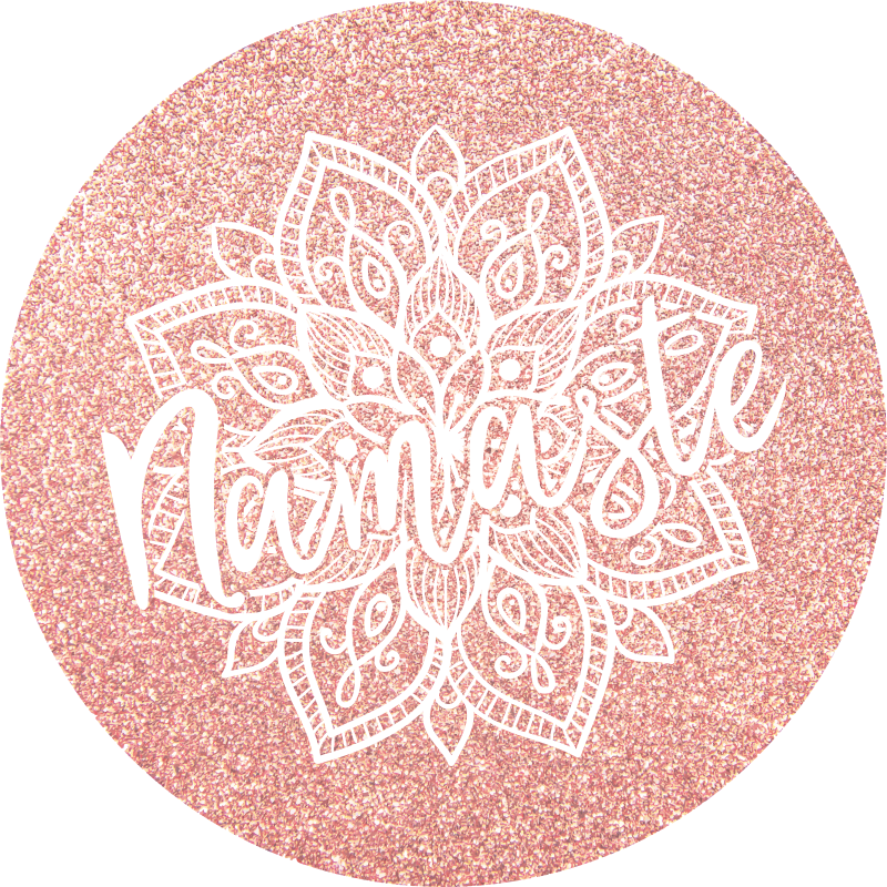 Tappeto vinile Mandala motivo mandala namaste - TenStickers