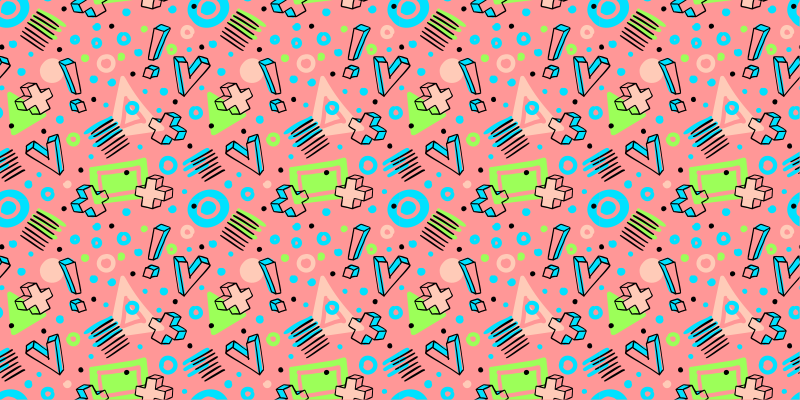 Tappeto vinile per bambini geometrie giocose - TenStickers