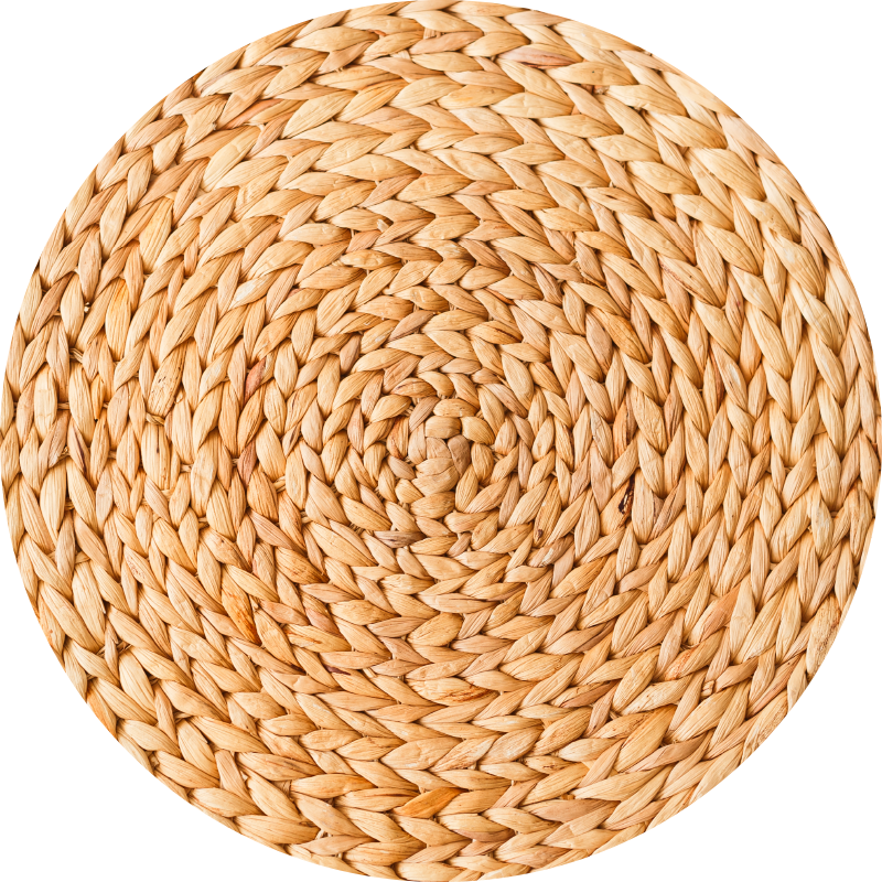 Tappeto vinile motivi motivo intrecciato - TenStickers