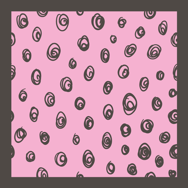 Tappeto vinile camera da letto decorazione a spirale - TenStickers