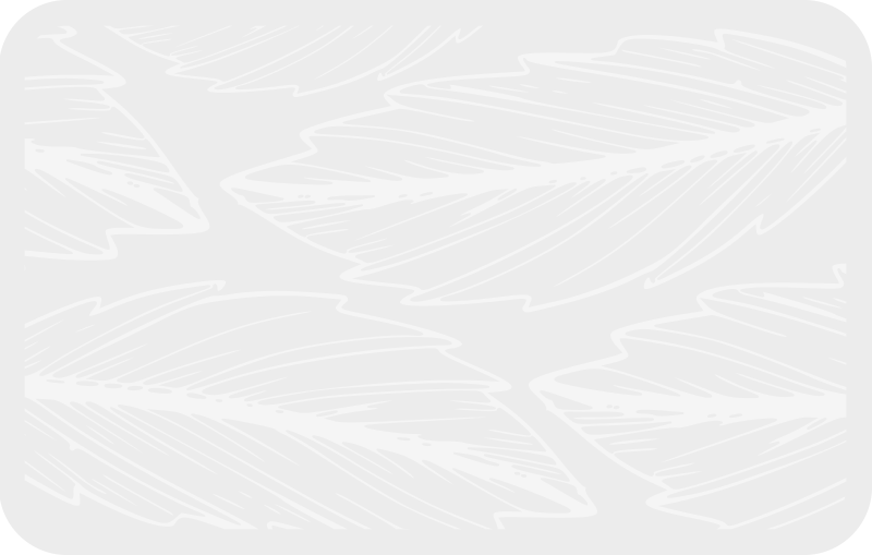 Tappeto vinile natura motivo a impronta di piuma - TenStickers