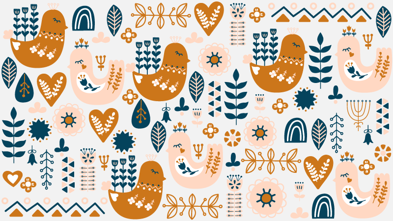 Tappeto vinile per bambini motivi giocosi per nursery - TenStickers