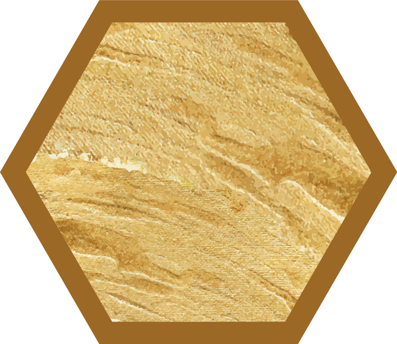 Tappeto vinile effetto legno trama a grana esagonale - TenStickers