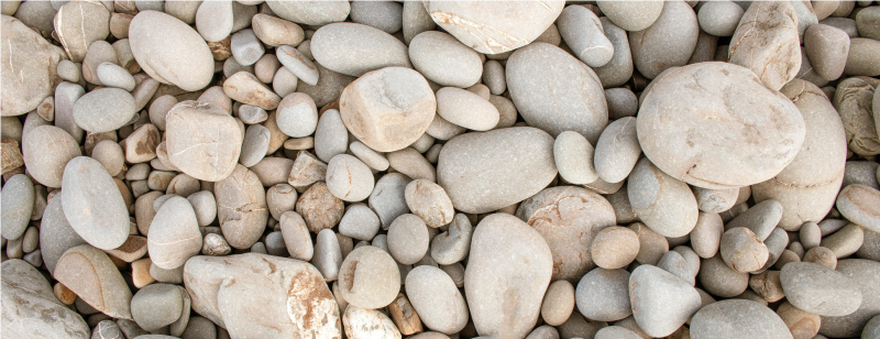 Tappeto vinile cucina con tema di pietre - TenStickers