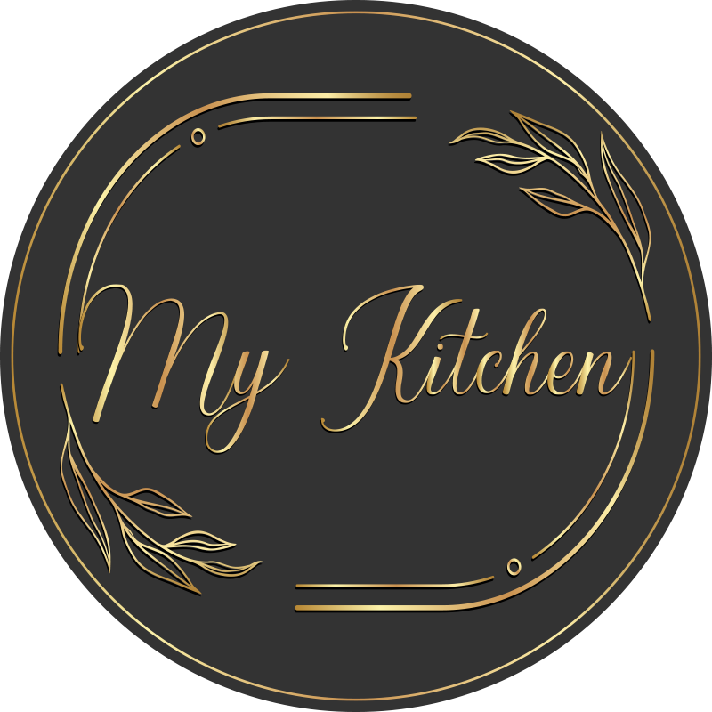 Tappeto pvc cucina stile dorato per la mia cucina - TenStickers