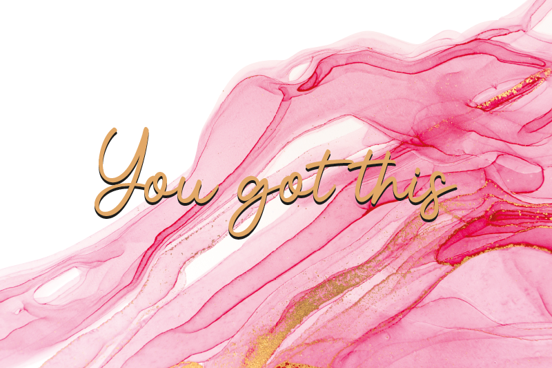 Tappeto vinile frase ce l'hai fatta - TenStickers