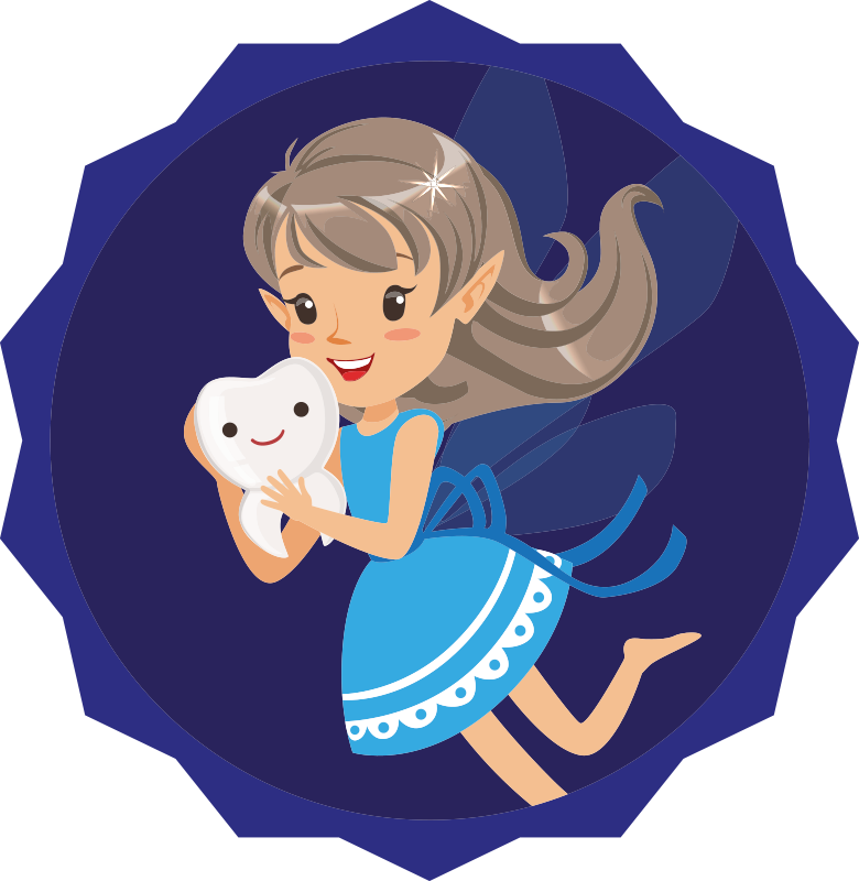 Tappeto vinile per bambini avventura della fatina dei denti - TenStickers