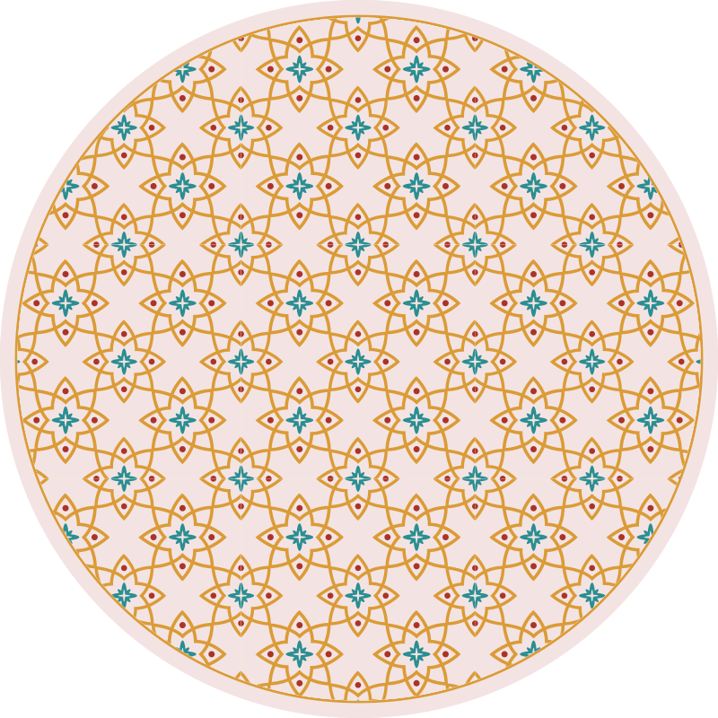 Tappeto pvc cucina vivace disposizione a mosaico - TenStickers