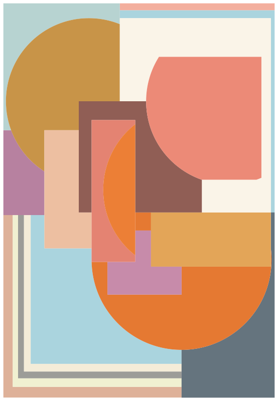 Tappeto in vinile mosaico Mosaico moderno - TenStickers