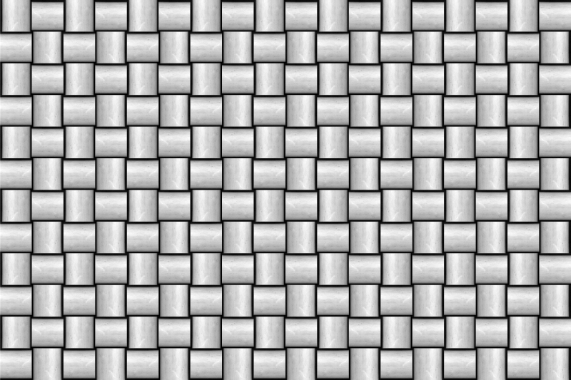 Tappeto vinile effetto marmo motivo a quadrati grigi - TenStickers