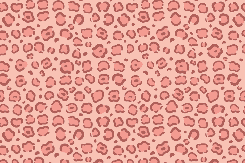 Tappeto vinile stampa animale puntini di leopardo - TenStickers