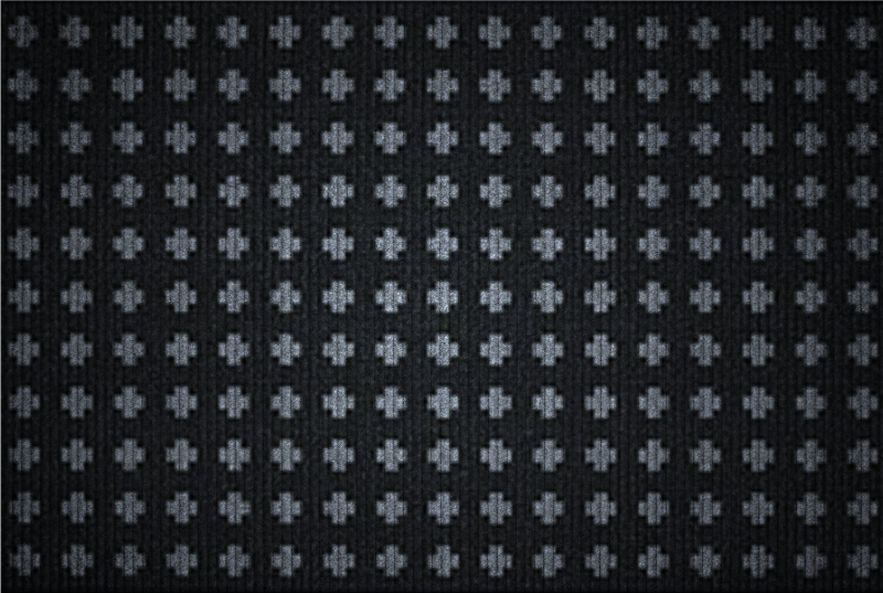 Tappeto vinile minimalista disposizione incrociata - TenStickers