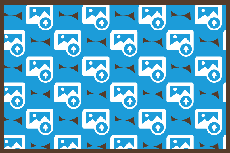 Tappeto vinile con nome modello di immagine - TenStickers