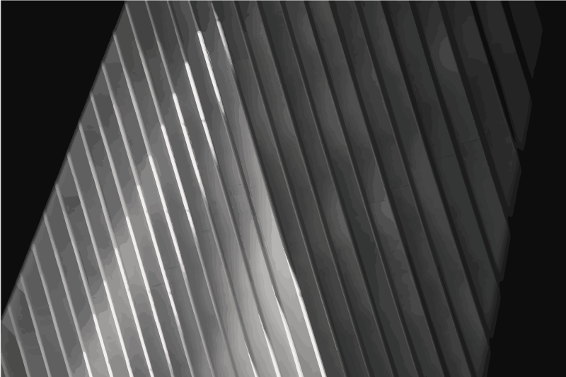 Tappeto vinile effetto legno superficie liscia a strisce - TenStickers