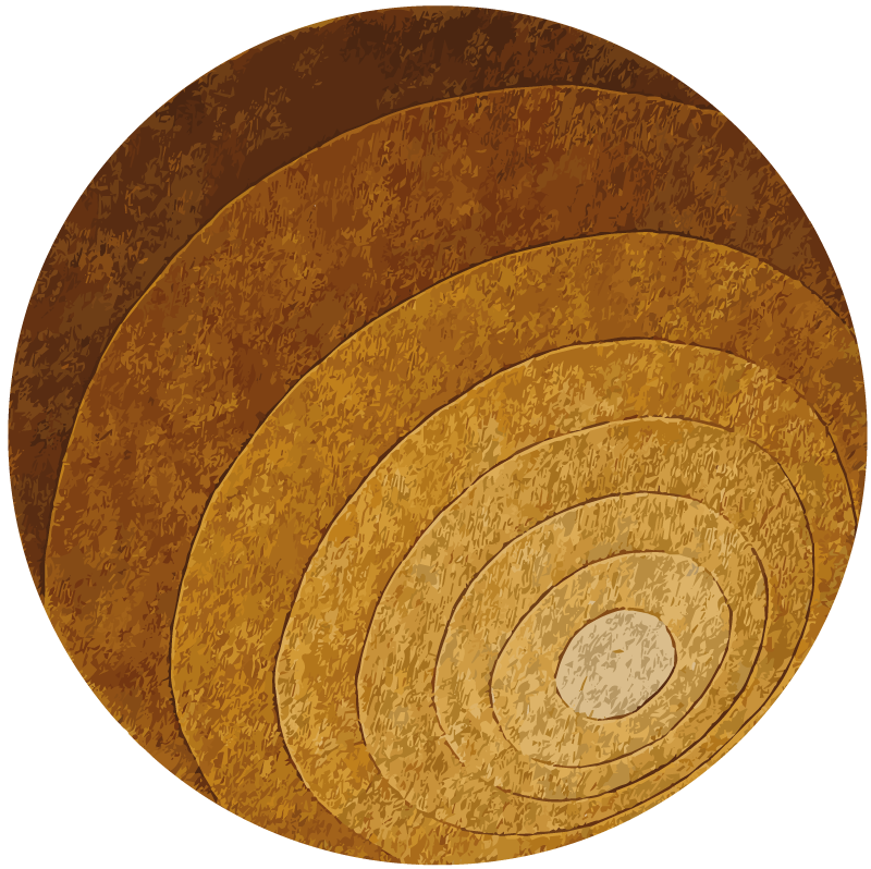 Tappeto vinile effetto legno strati della natura - TenStickers