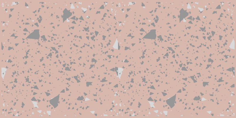 Tappeto vinile effetto marmo schizzi di terrazzo rosa - TenStickers