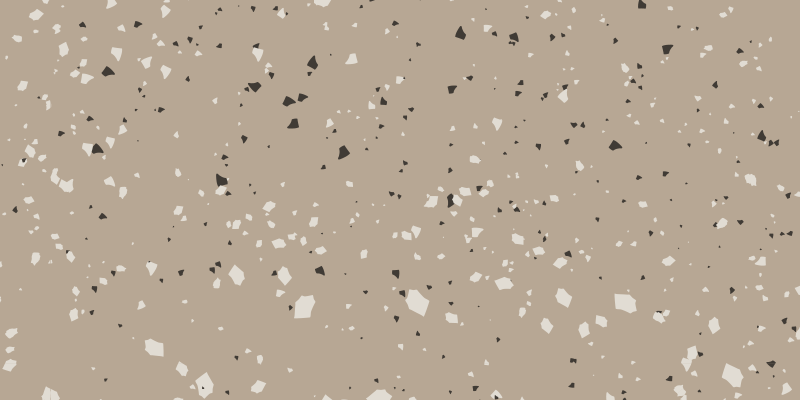 Tappeto vinile effetto marmo modello terrazzo neutro - TenStickers