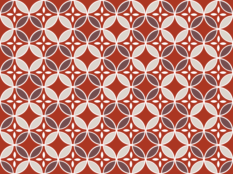 Tappeto vinile mosaico mix di motivi artistici - TenStickers