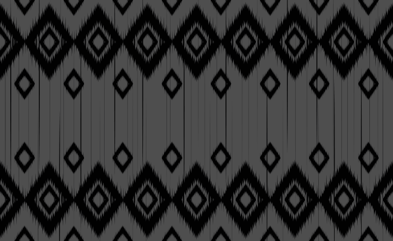 Tappeto pvc cucina disegno del diamante nero - TenStickers