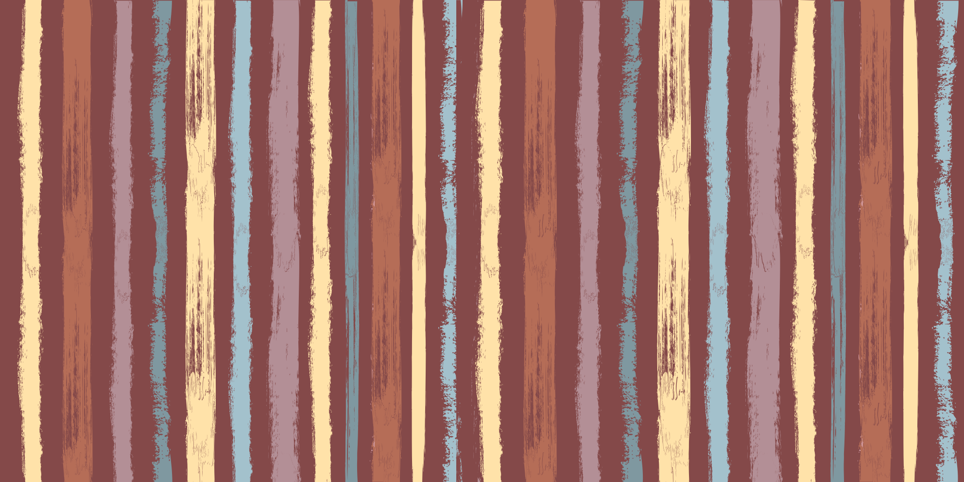 Tappeto vinile strisce effetto tessuto dipinto a mano - TenStickers