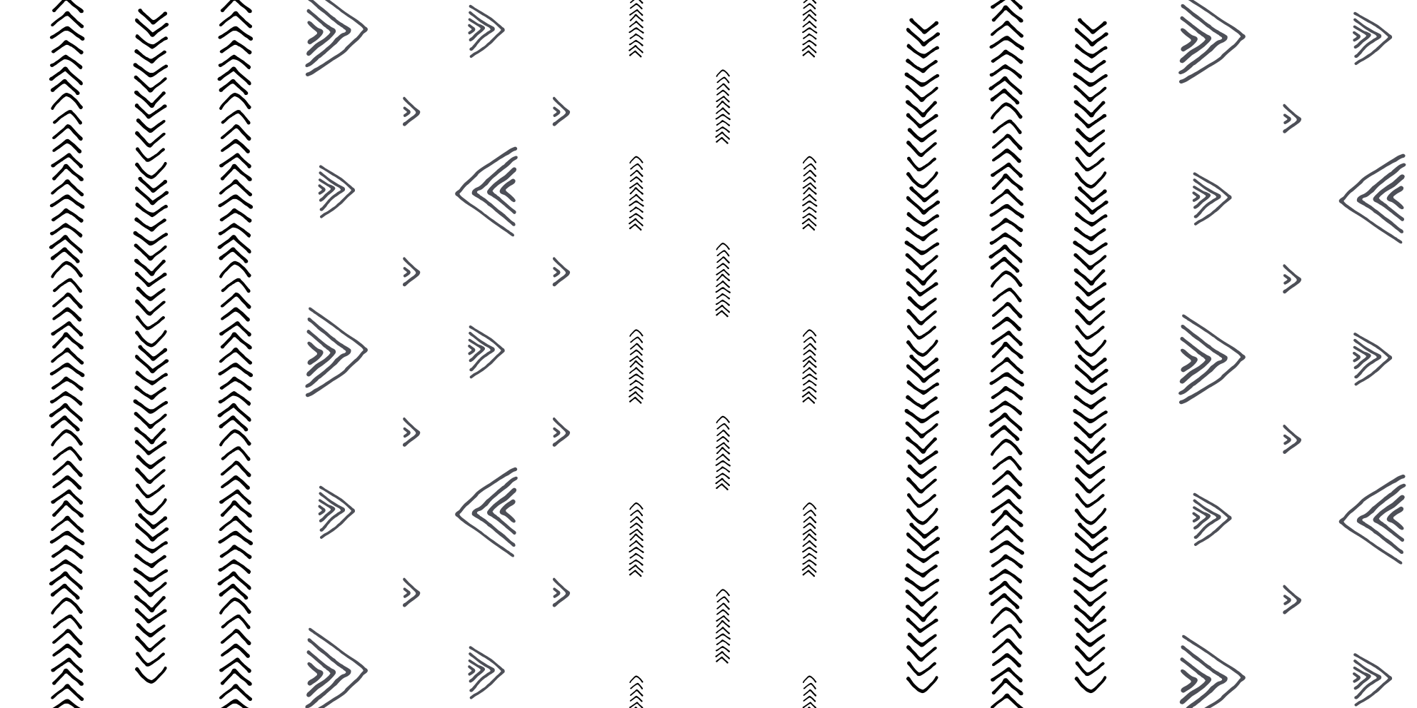 Tappeto vinile etnico motivi geometrici contemporanei - TenStickers