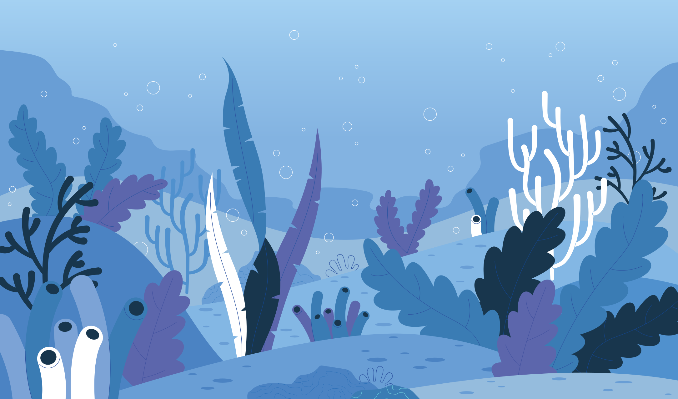 Tappeto vinile natura paesaggio subacqueo - TenStickers