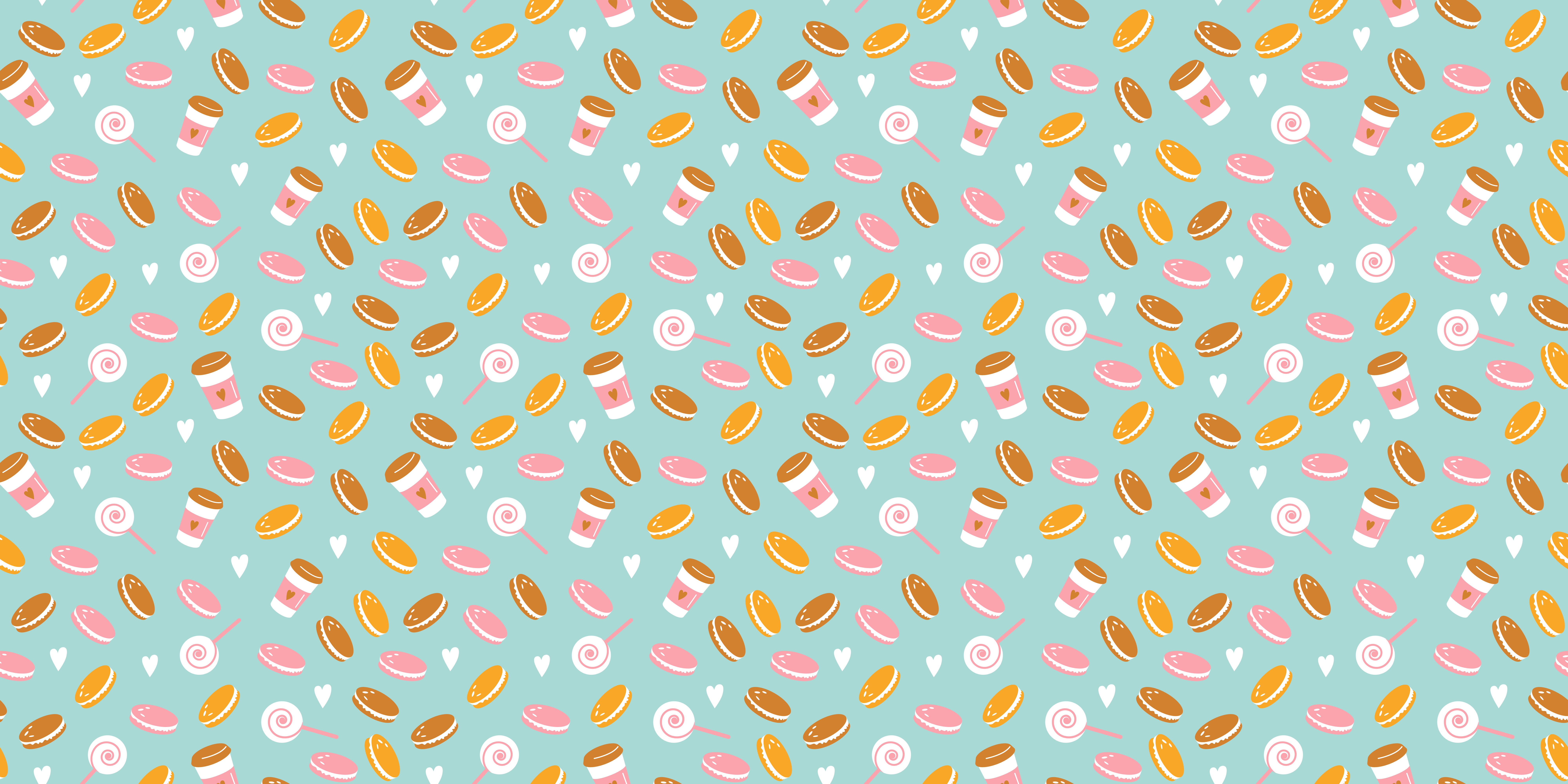 Tappeto vinile per bambini collezione di delizie deliziose - TenStickers