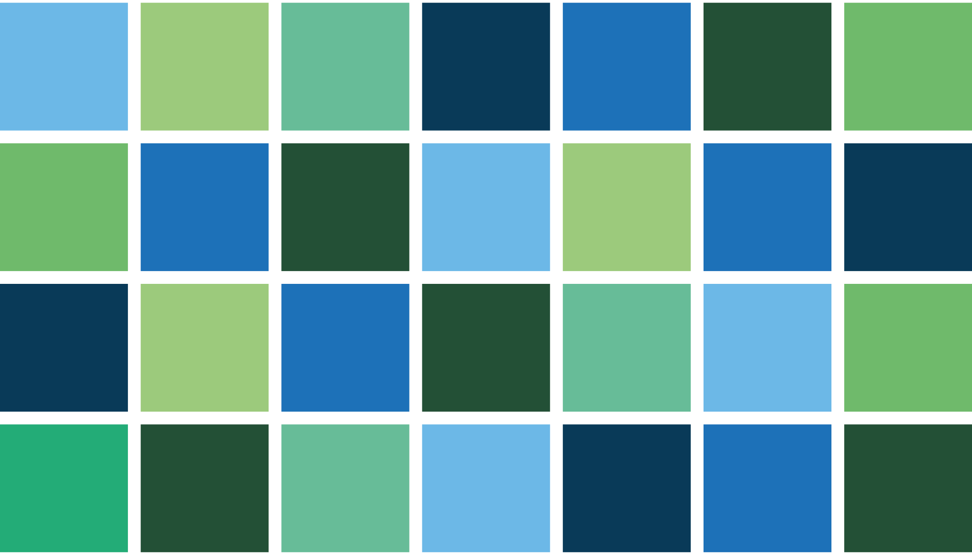 Tappeto vinile bagno blocchi quadrati colorati - TenStickers