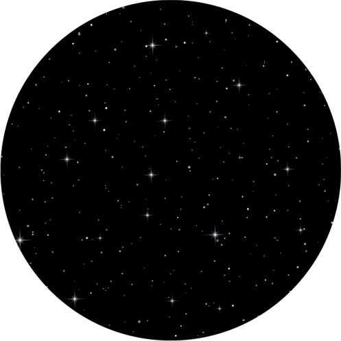 Tappetto vinile stelle visione notturna stellata - TenStickers