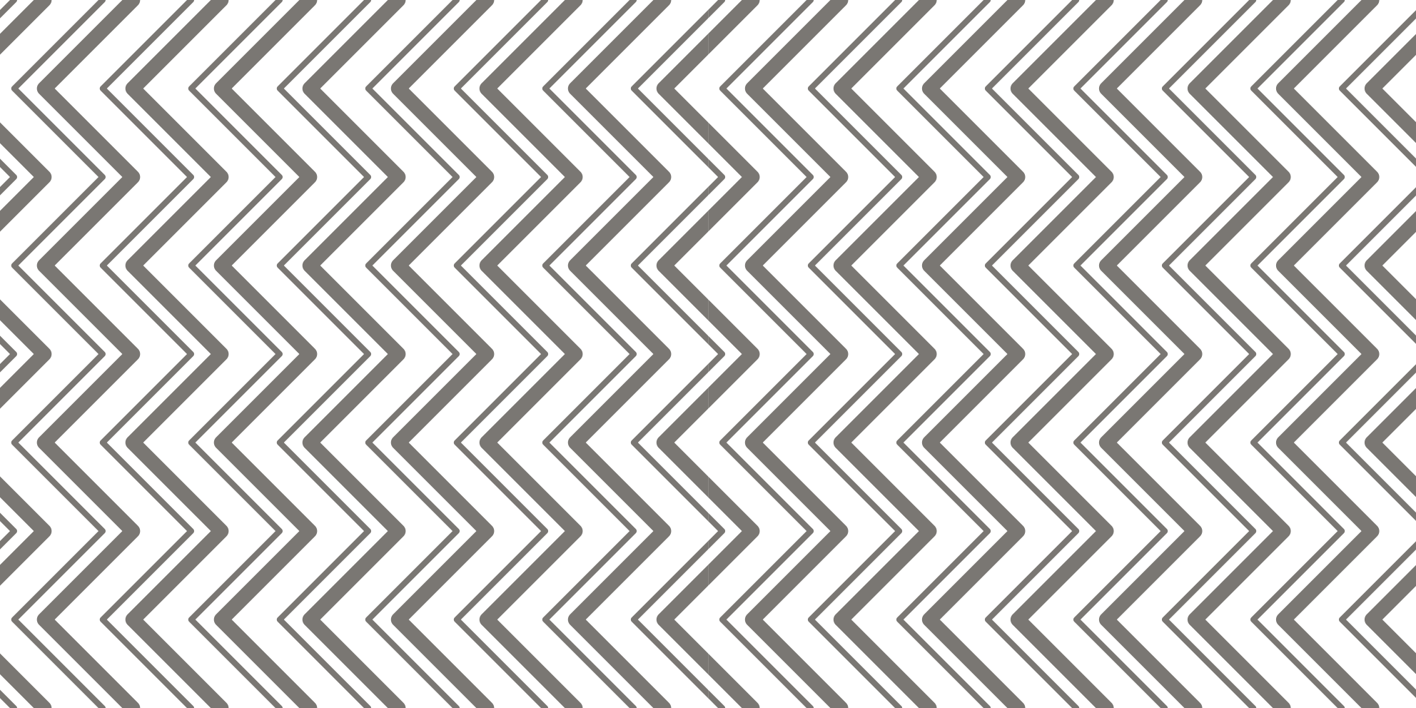 Tappeto vinile geometrico stile con motivo a chevron - TenStickers
