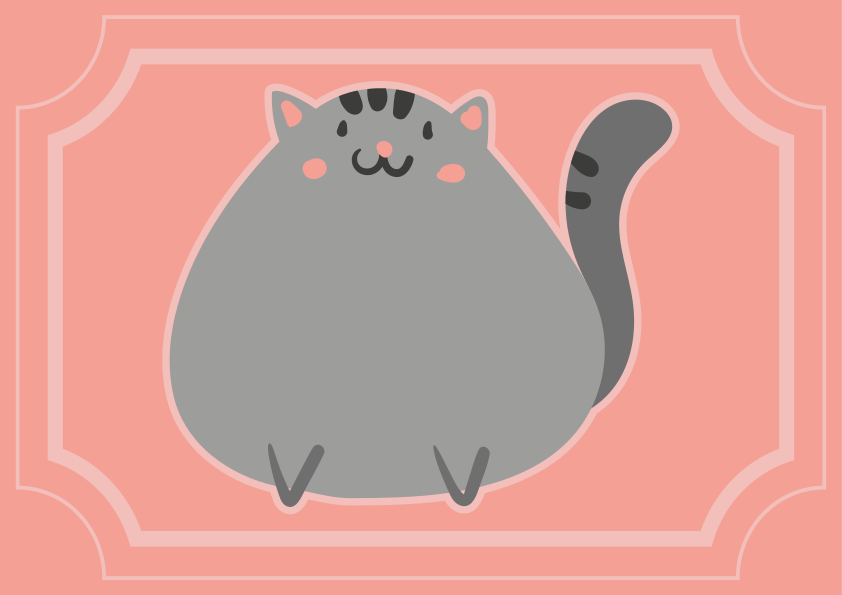 Tappeto vinile per bambini opere d'arte feline adorabili - TenStickers