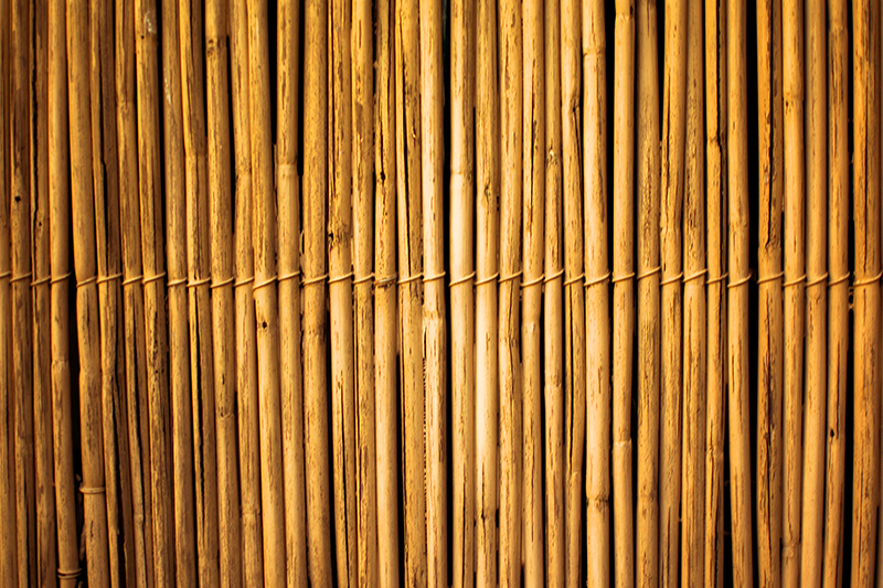 Tappeti vinile motivi effetto texture bambù - TenStickers